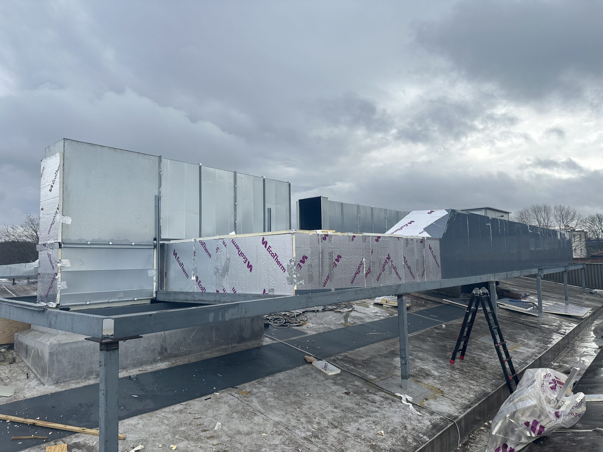 Ductwork Insulation Commercial Ducting